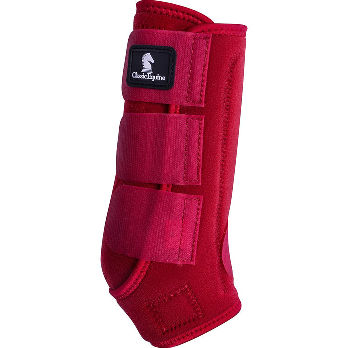 ClassicFit Sling Boots, Front, Crimson Red