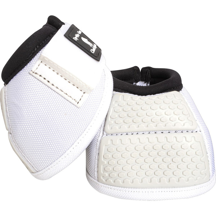 Classic Equine Flexion No Turn Bell Boots, White