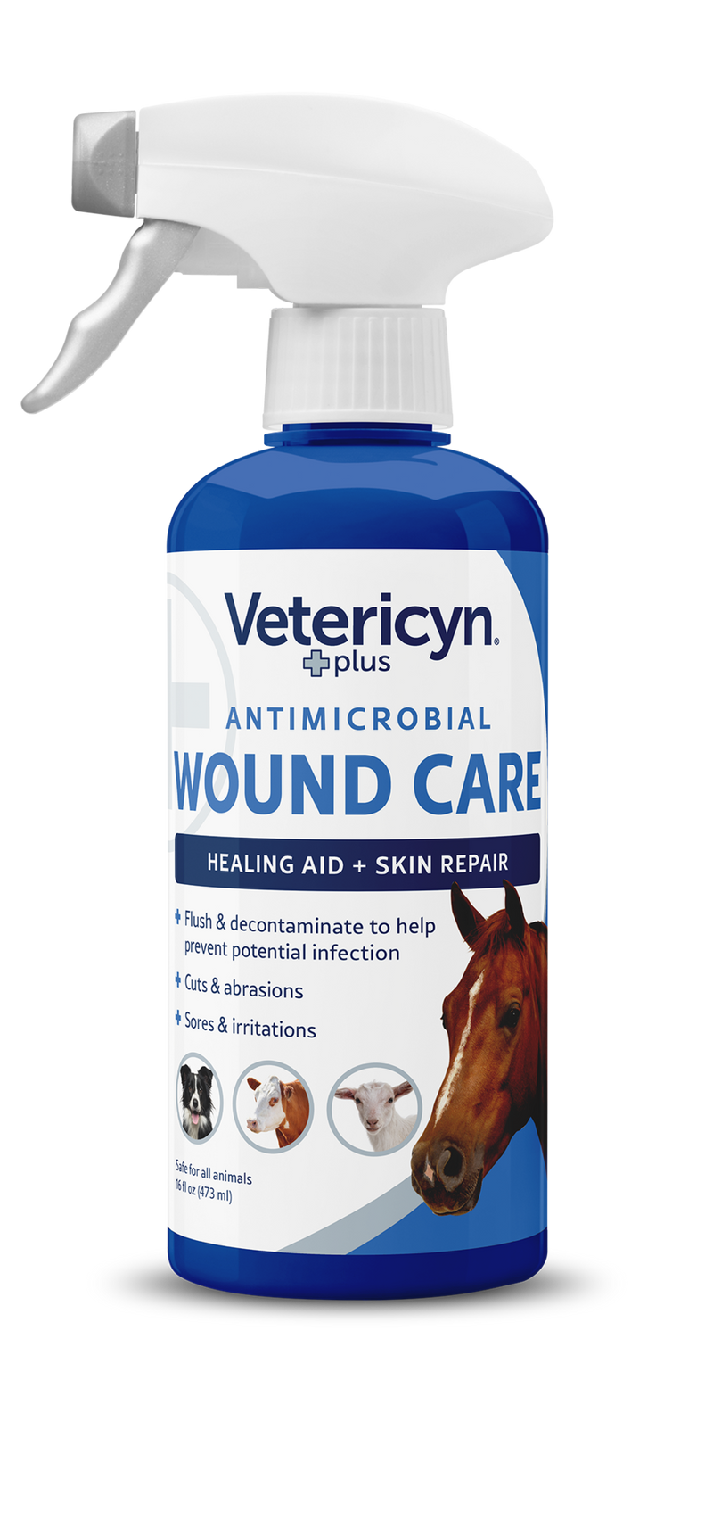 Vetericyn Plus EQUINE WOUND CARE - 16 OZ