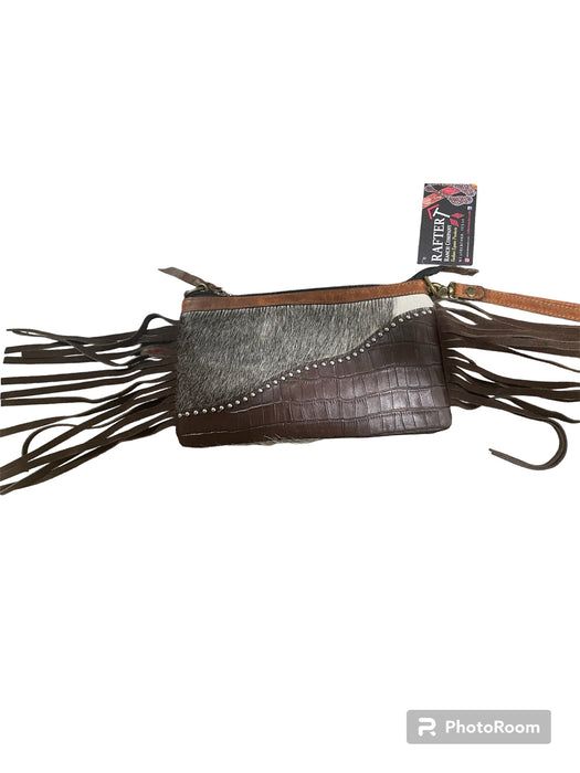 239 - RAFTER REAL COWHIDE HANDBAG