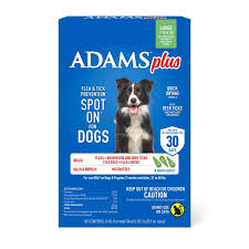 Adams Plus F&T Spot-On Dog 31-60# 3mo