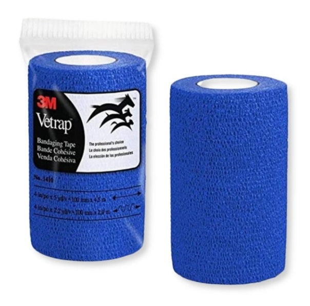3M: VETRAP BANDAGING TAPE - 4IN x 5YD