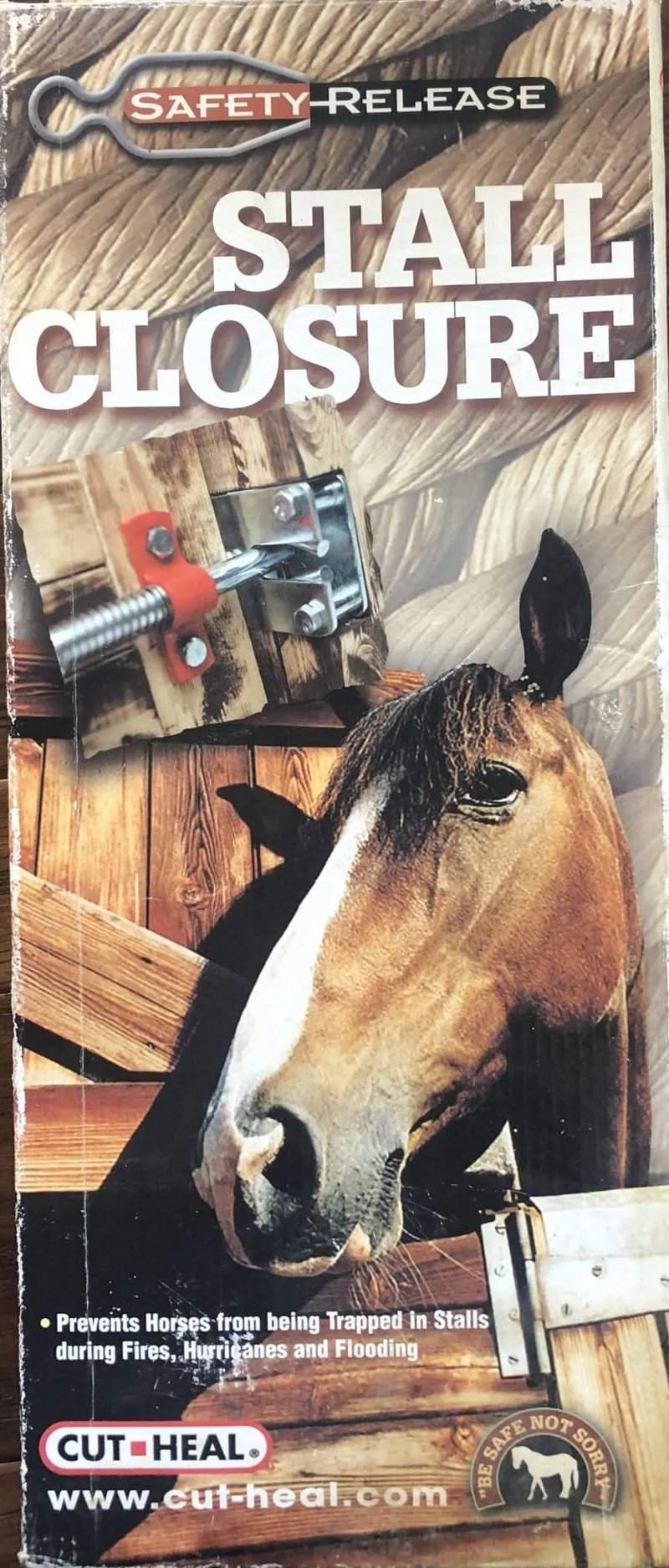 Cut-Heal SAFETY RELEASE STALL CLOSURE