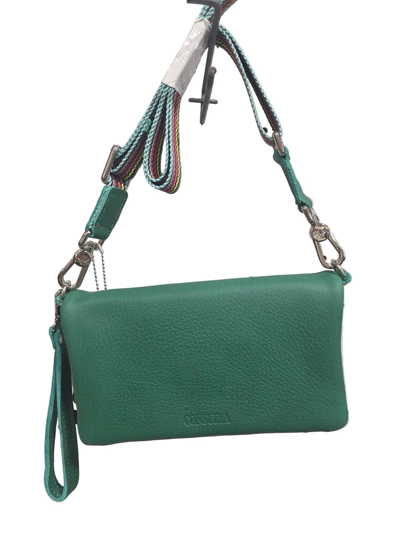 Teal Uptown Crossbody