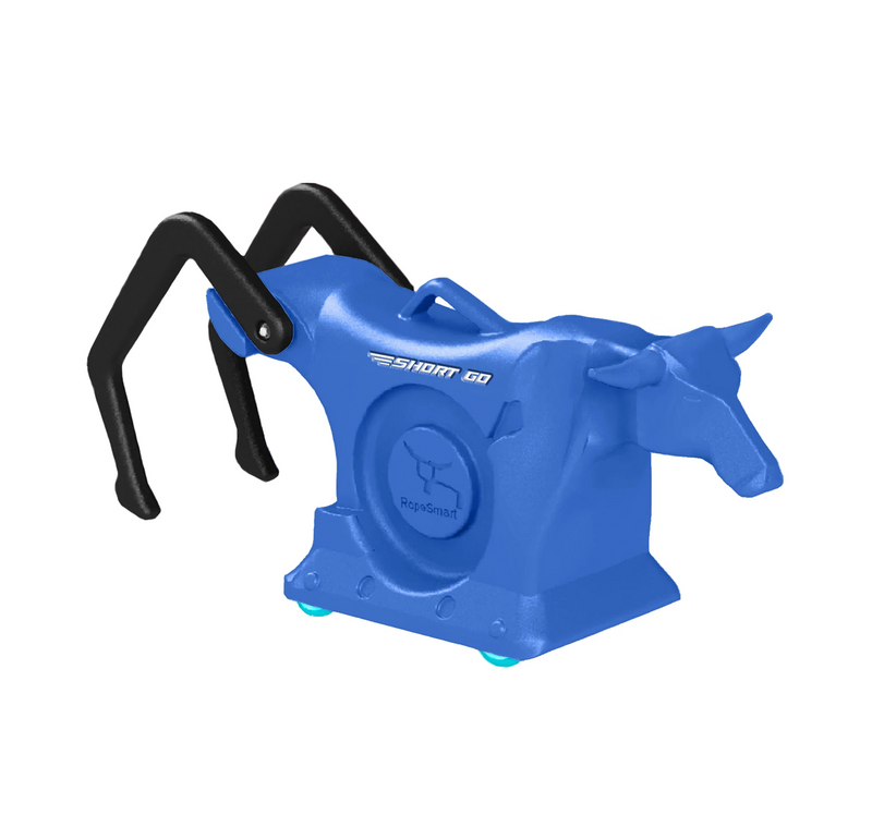 ROPESMART SHORT GO ROPING DUMMY ON LED WHEELS - BLUE