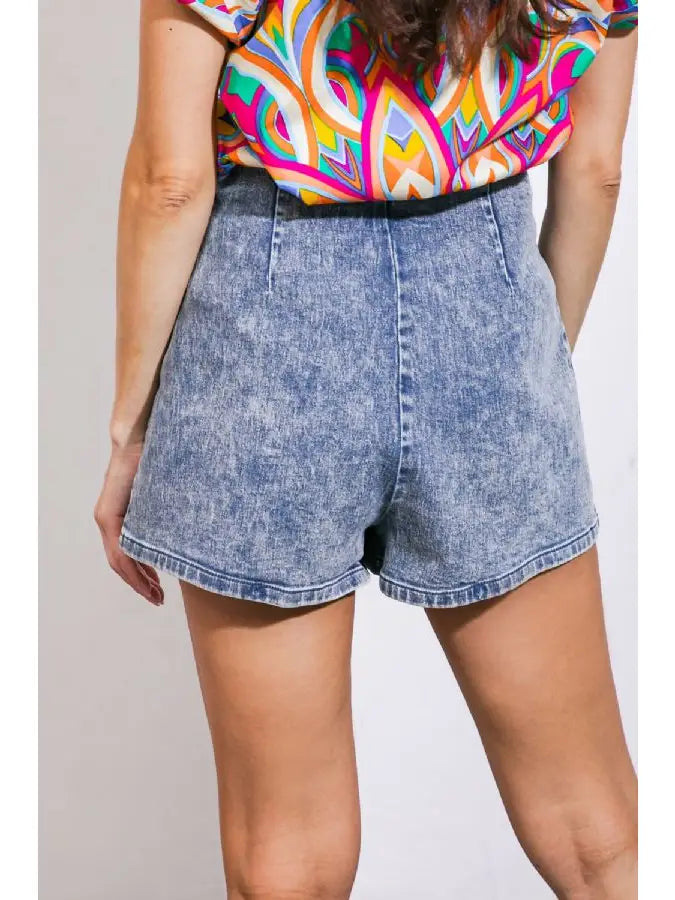 An Acid Washed Denim Small
