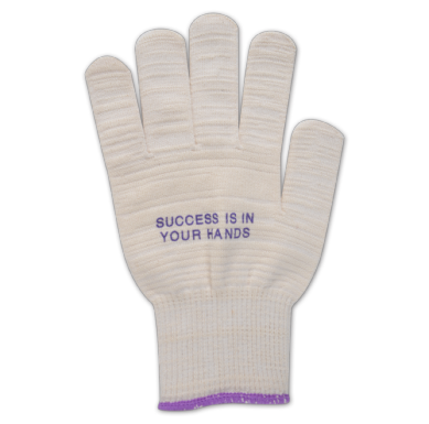 1- GLOVE - Cotton Deluxe Roping Gloves  - LARGE
