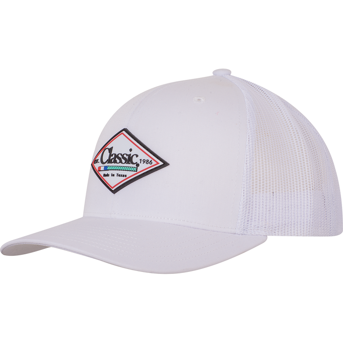Trucker Snapback Cap, Diamond Patch