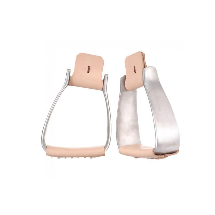 Aluminum Angled Roper Stirrups