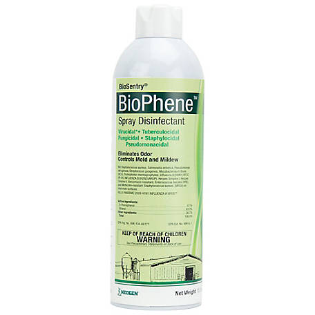 BioSentry Biophene Disinfectant Spray, 15.5 oz — Bushland Ranch Store