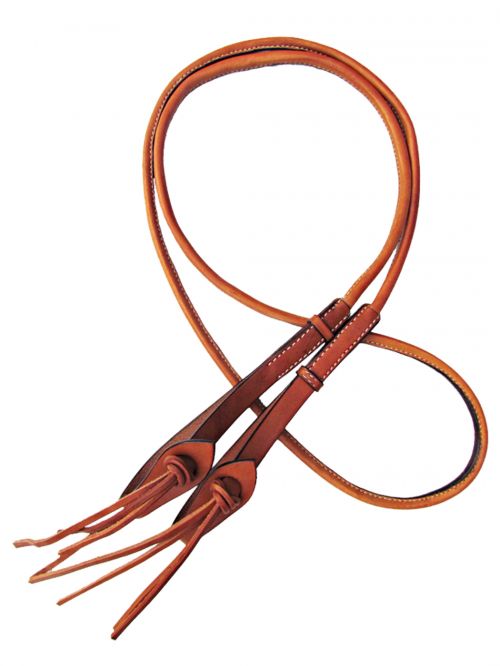 19448 - 8ft Round roping reins with leather loop ends. — Bushland Ranch ...