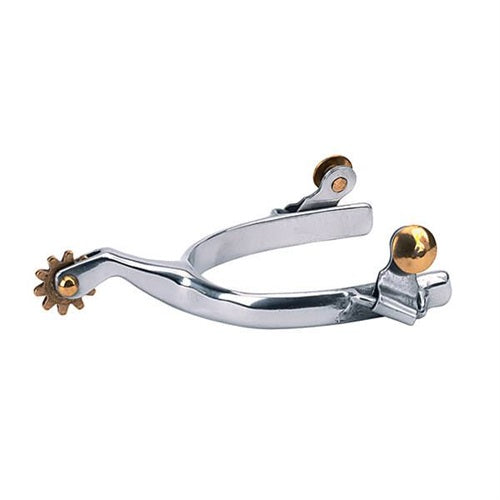 Men's Roping Spurs with Plain Band