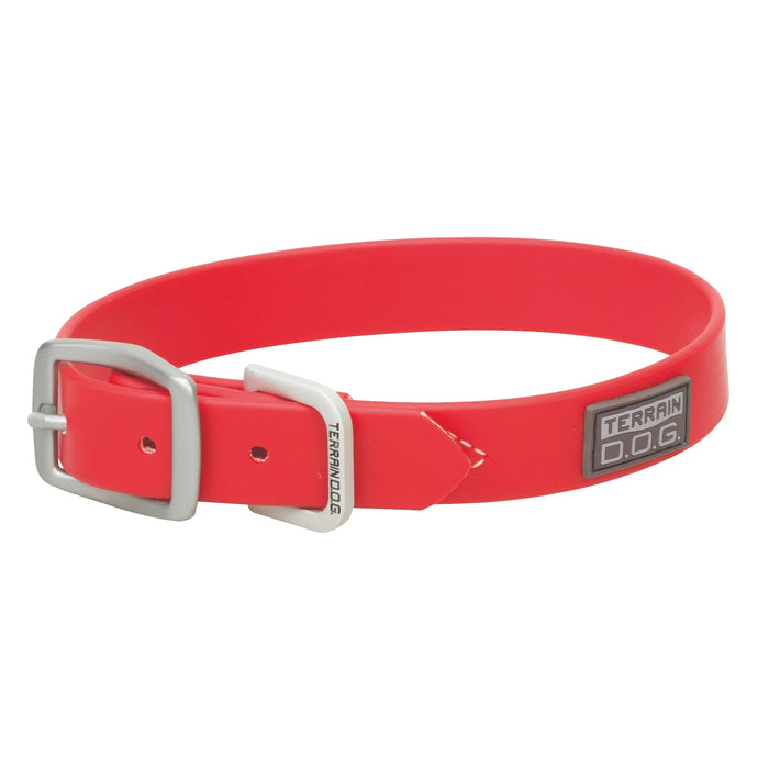 X-Treme Adventure Dog Collar, 1" - ORANGE 21" -L
