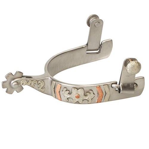 Ladies' Spur with Floral Design