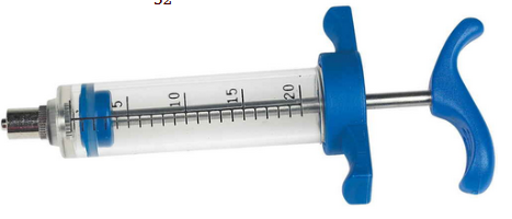 Agri-Pro: Ape-Plex Syringe, Drenching Kit - 20 ML