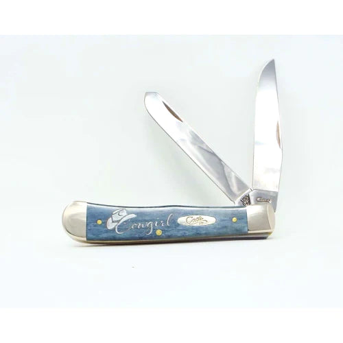 CASE XX - Case Smooth Gray Bone Cowgirl Trapper