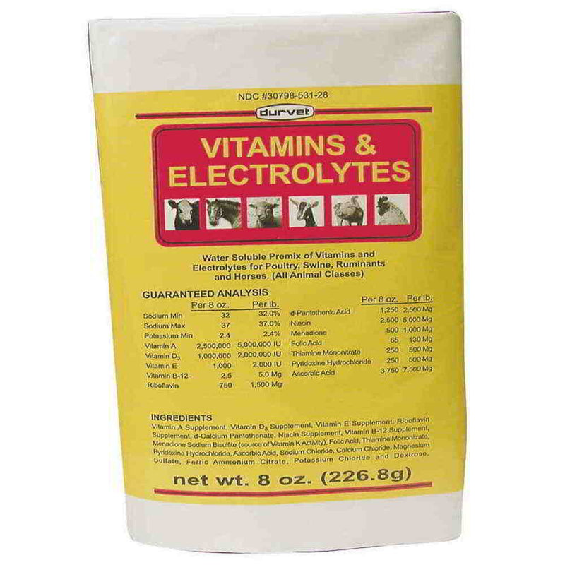 Durvet: Vitamins & Electrolytes 4 OZ