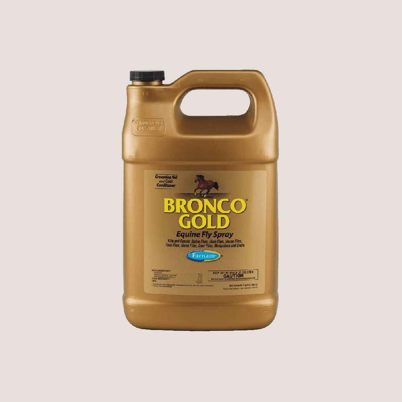BRONCO GOLD FLY SPRAY GAL