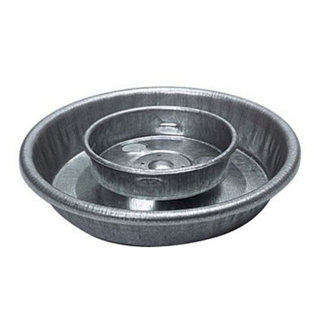 METAL WATERER BASE - QUART - EACH