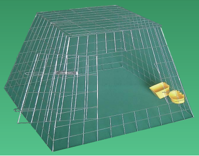 Pyramid Chicken Cage