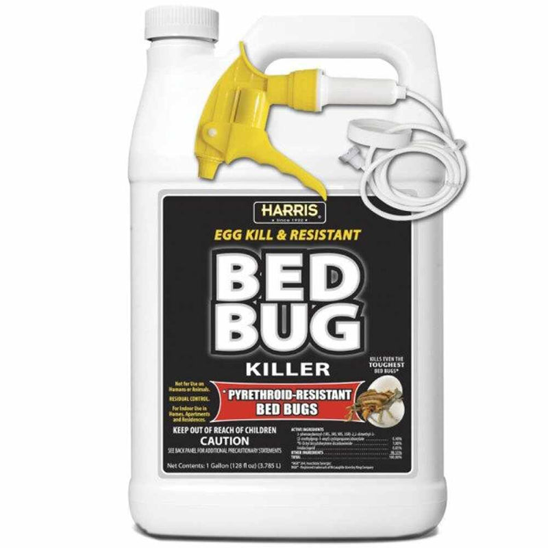 Harris: BED BUG KILLER BLACK Ready-To-Use, with Sprayer - 1 GAL