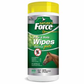 NATURE'S FORCE FACE & BODY WIPES HORSE