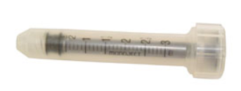 Neogen 3CC Syringe with Leur Lock, Hard Packed