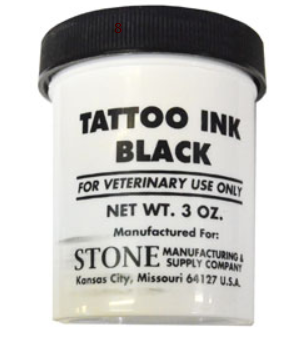 Tattoo Ink Black 3 Oz
