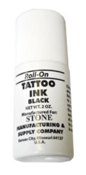 Stone: Tattoo Ink - Black Roll On 2 Oz — Bushland Ranch Store