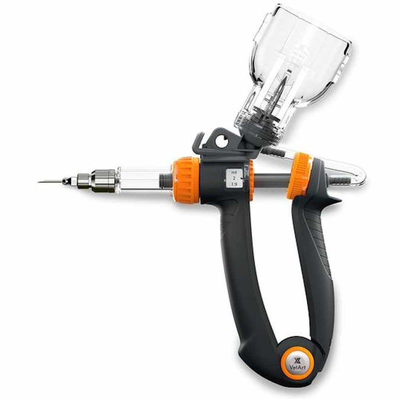 Vetart Syringe 2mL Middle Bottle Mount