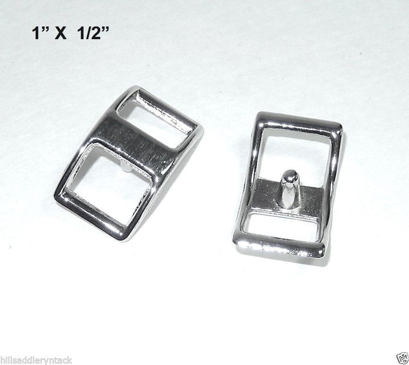1/2" NICKEL PLATED CONWAY BUCKLE
