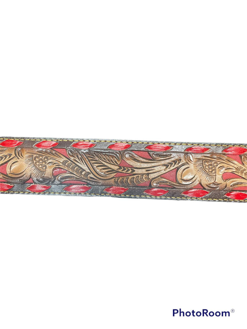 BELT WITH DESIGN HANDMADE - CINTO DISENO HECHO A MANO