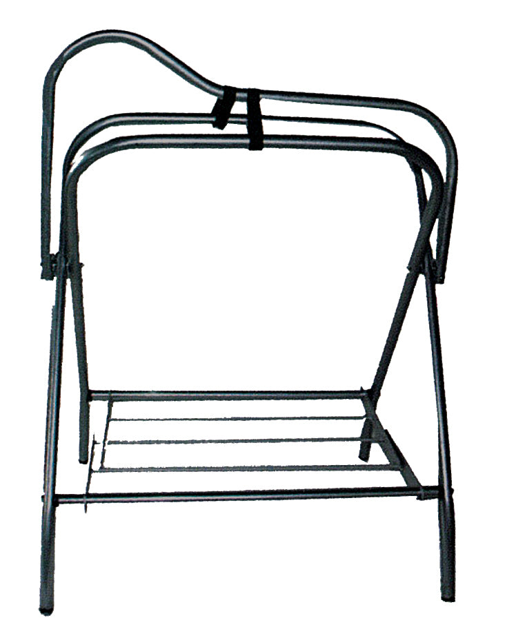 SADDLE STAND, FOLDING, BLACK
