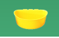 Half-Moon Feeder - Yellow